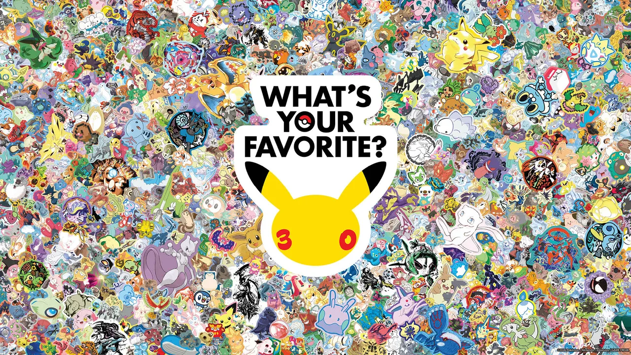 30th Celebration of Pokémon.